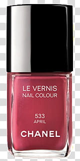 Chanel nailpolish , Chanel  April Le Vernis nail colour bottle transparent background PNG clipart