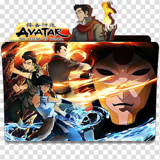 Anime Icon , Avatar the Legend of Korra v transparent background PNG clipart
