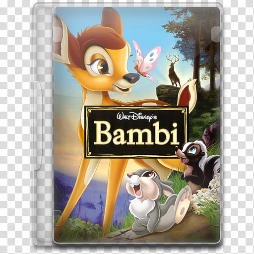 Movie Icon Mega , Bambi, Walt Disney's Bambi case transparent background PNG clipart
