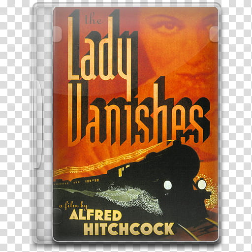 Movie Icon Mega , The Lady Vanishes, The Lady Vanishes DVD case transparent background PNG clipart