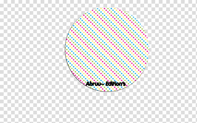 circulos de colores, round pink and white polka-dotted Abruu edition transparent background PNG clipart