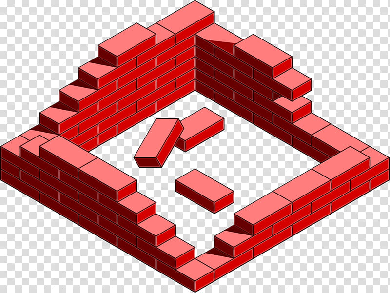 Building, Brick, House, Wall, Brickwork, Construction, Red transparent background PNG clipart