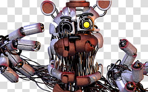 Molten Freddy v (Legs Version) transparent background PNG clipart