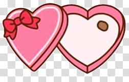 Pusheen Cat Valentine Day Cian, pink heart jewelry box illustration transparent background PNG clipart