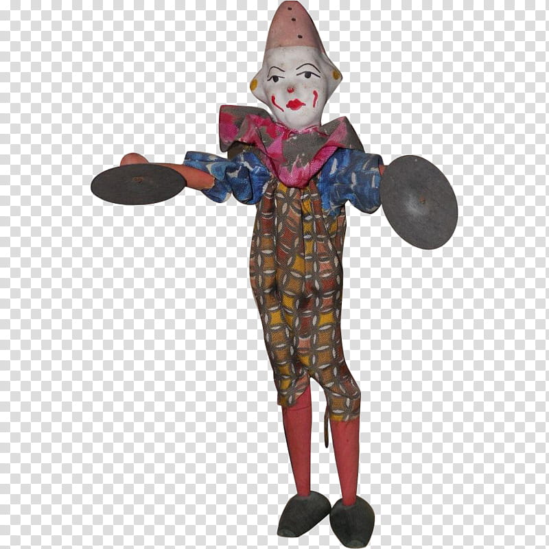 Clown, Simon Halbig, Musical Theatre, Doll, Biscuit Porcelain, Figurine, Ruby Lane, Jester transparent background PNG clipart