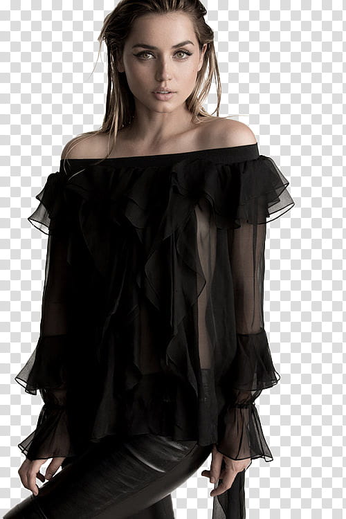 ANA DE ARMAS,  transparent background PNG clipart