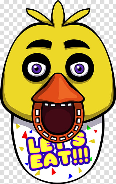 Five Nights at Freddy&#;s Chica shirt design transparent background PNG clipart