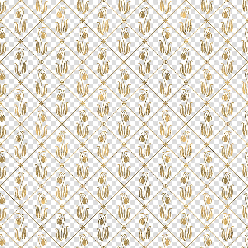 Antiche cover book Seamless textures, gold floral pattern transparent background PNG clipart