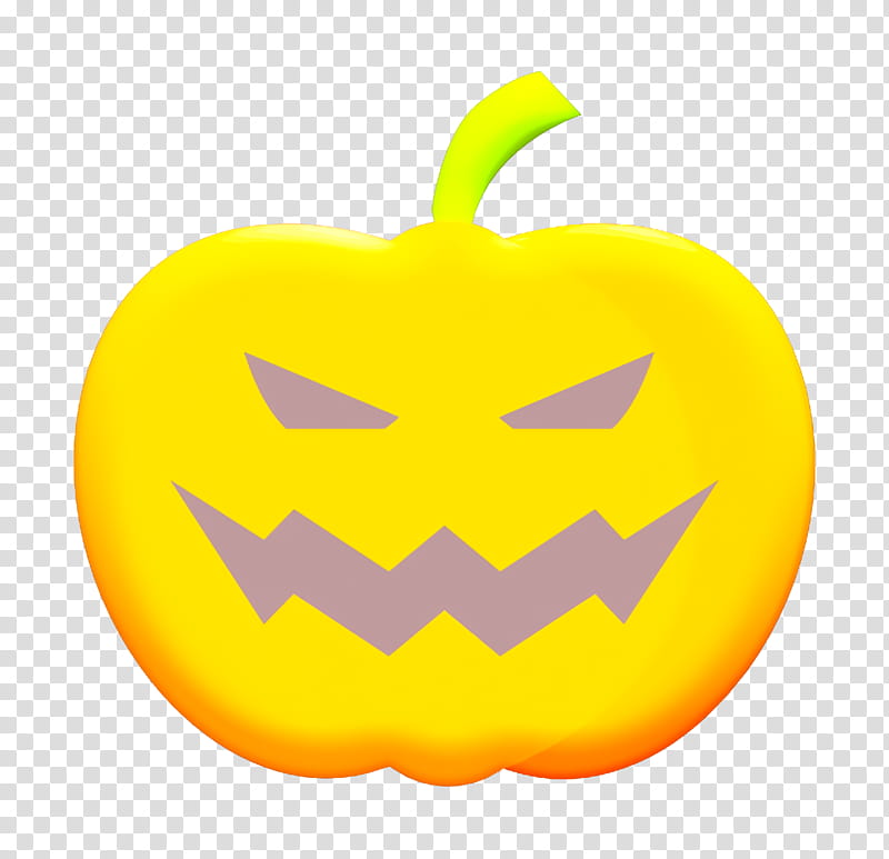 Halloween icon Pumpkin icon, Orange, Yellow, Facial Expression, Calabaza, Smile, Fruit, Jackolantern transparent background PNG clipart