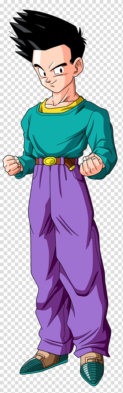 Goten Gt, Dragon Ball male character illustration transparent background PNG clipart