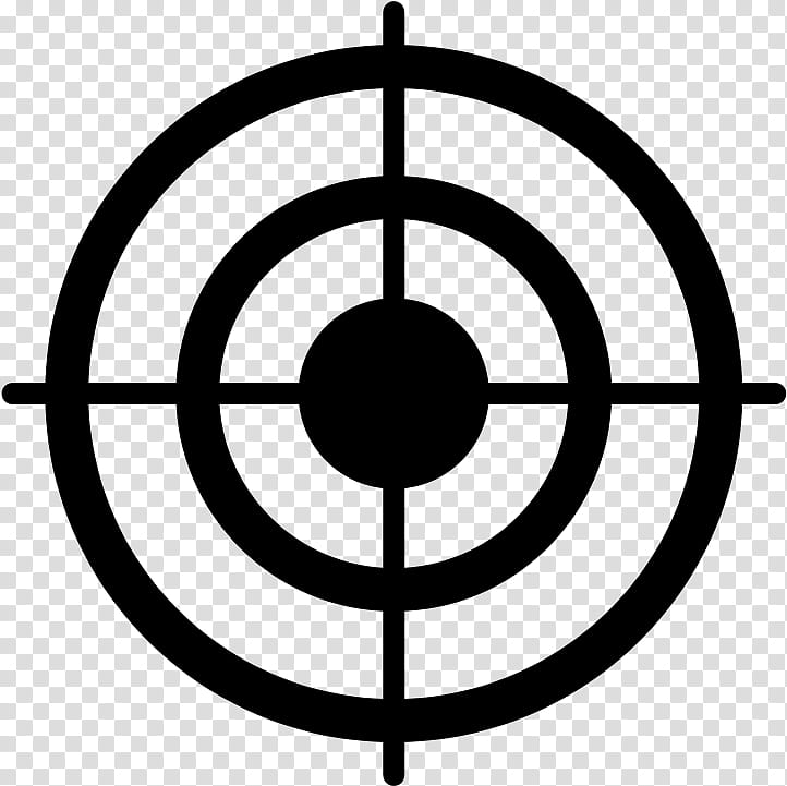 Shooting Targets Bullseye Target Corporation Black, Darts, Shooting Range, White, Gun, Target Archery, Line, Circle transparent background PNG clipart