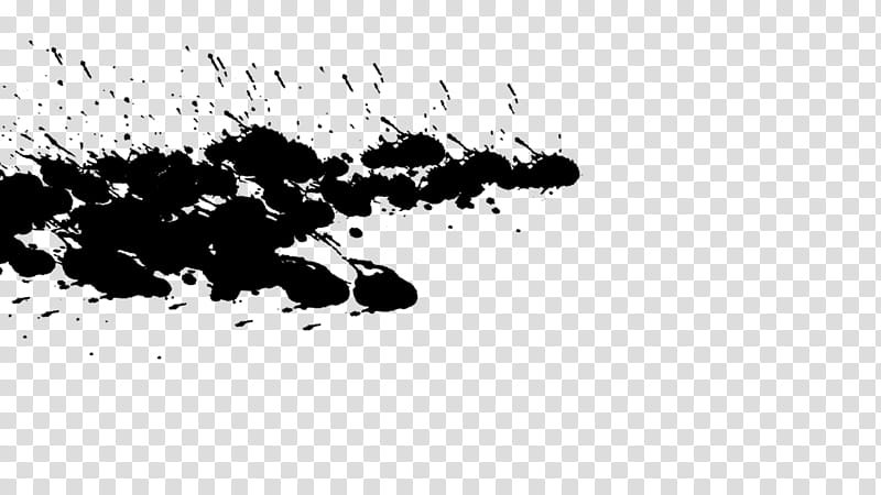 Smash Newcomer Template, black splattered paint transparent background PNG clipart