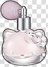 Girly Cute Stuff, pink tabletop fragrance bottle transparent background PNG clipart