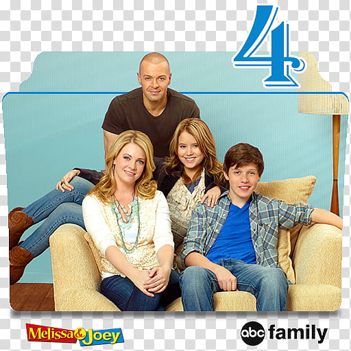 Melissa and Joey series and season folder icons, Melissa & Joey S ( transparent background PNG clipart