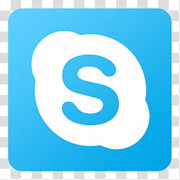 Flat Gradient Social Media Icons, Skype_xx, Skype logo transparent background PNG clipart