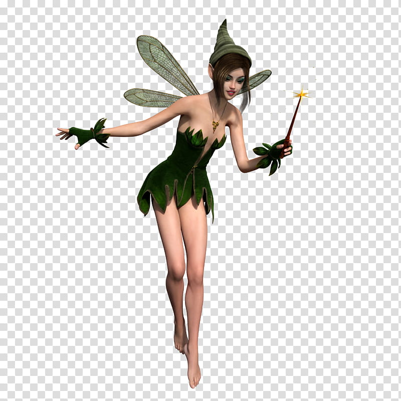 Fae , fairy holding wand illustration transparent background PNG clipart