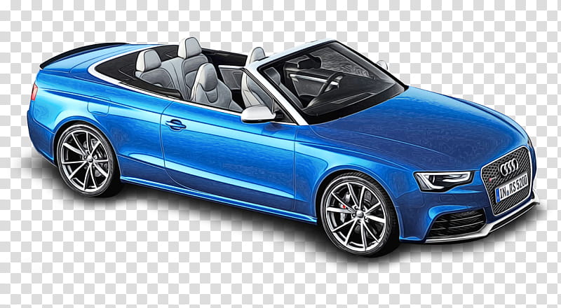 Luxury, Watercolor, Paint, Wet Ink, Car, Audi, Convertible, Audi RS5 transparent background PNG clipart