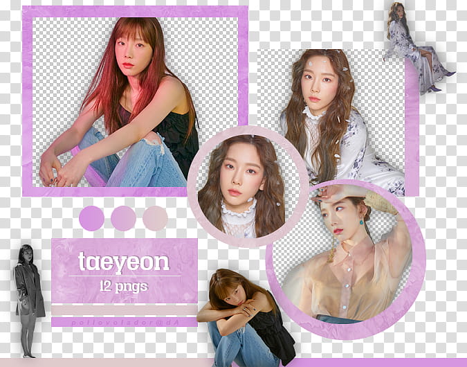 TaeYeon Four Seasons transparent background PNG clipart