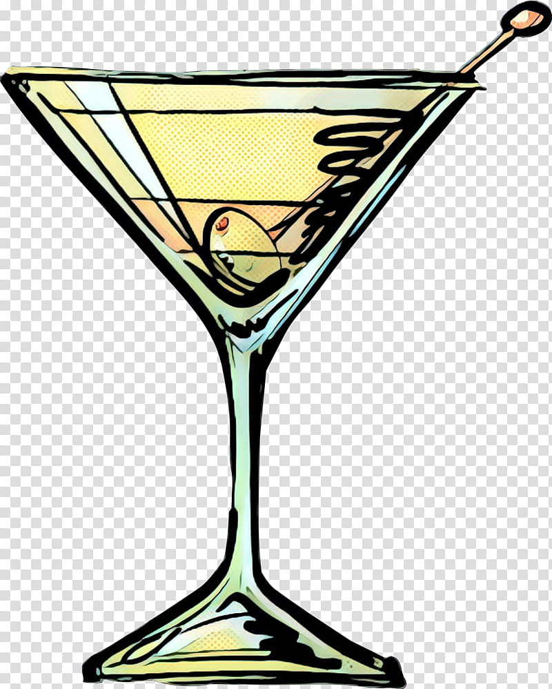 Lemon Drawing, Pop Art, Retro, Vintage, Martini, Cocktail, Drink, Bacardi Cocktail transparent background PNG clipart