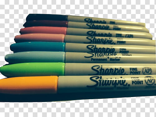 Sharpie s, assorted-color Sharpie color pens transparent background PNG clipart