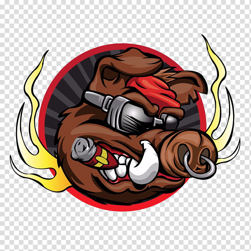 Pig, Wild Boar, Logo transparent background PNG clipart