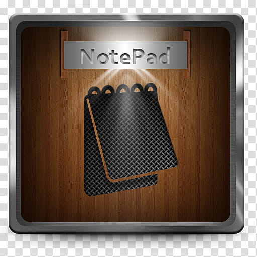 Square with Lights Vol , Notepad icon transparent background PNG clipart