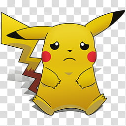Pikachu I choose you, Sad icon transparent background PNG clipart