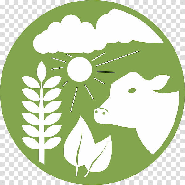 Green Leaf Logo, Cattle, Agriculture, Farm, Tractor, Crop, Irrigation, Farmer transparent background PNG clipart