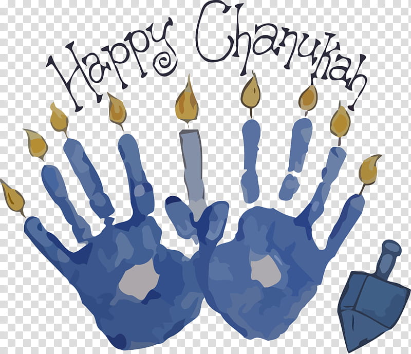 Happy Hanukkah Hanukkah, Hand, Finger, Gesture transparent background PNG clipart