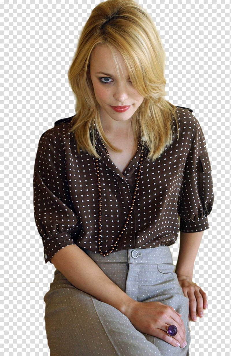 Rachel McAdams,  transparent background PNG clipart