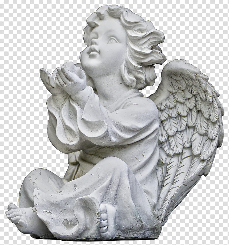 Christmas Angel, Sculpture, Mourning Angel, Painting, Christmas Day, Statue, Television, Stone Carving transparent background PNG clipart