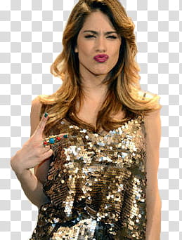 Martina Stoessel ,  transparent background PNG clipart