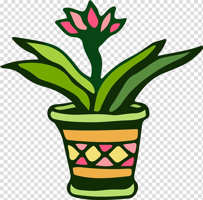 Green Leaf, Cartoon, Cactus, Color, Plants, Succulent Plant, Flowerpot, Tree transparent background PNG clipart