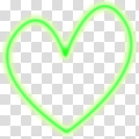 Corazones Ligths, green heart illustration transparent background PNG clipart