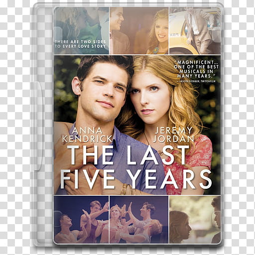 Movie Icon , The Last Five Years, closed The Last Five Years DVD case transparent background PNG clipart