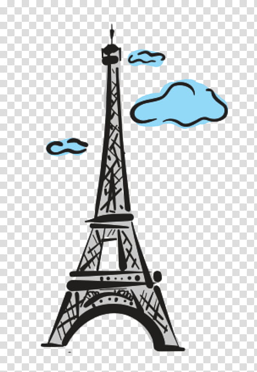 Torre Eiffel No es hecha por mi, Eiffell Tower illustration transparent background PNG clipart