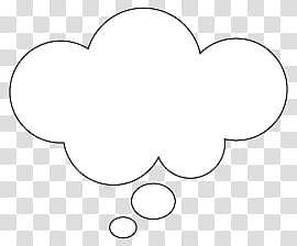 white cloud chat bubble transparent background PNG clipart