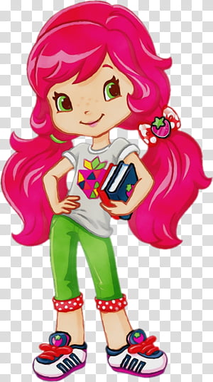 Strawberry Shortcake, Watercolor, Paint, Wet Ink, Doces Numeros, Moranguinho, Raspberry Torte, Chucky transparent background PNG clipart thumbnail