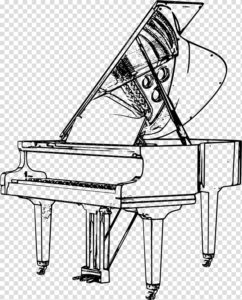 Piano, Drawing, Musical Keyboard, Grand Piano, Musical Instruments, Upright Piano, Painting, Cartoon transparent background PNG clipart