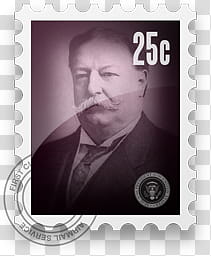 Presidents of the th Century, W. Taft transparent background PNG clipart
