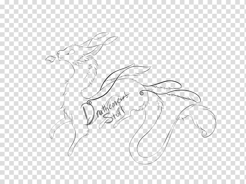 PU Fairy Dragon Lineart  points transparent background PNG clipart