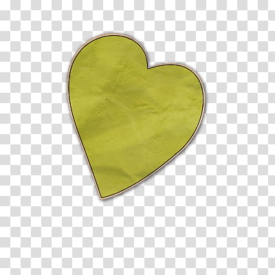 scrapbooking elements, green heart illustration transparent background PNG clipart