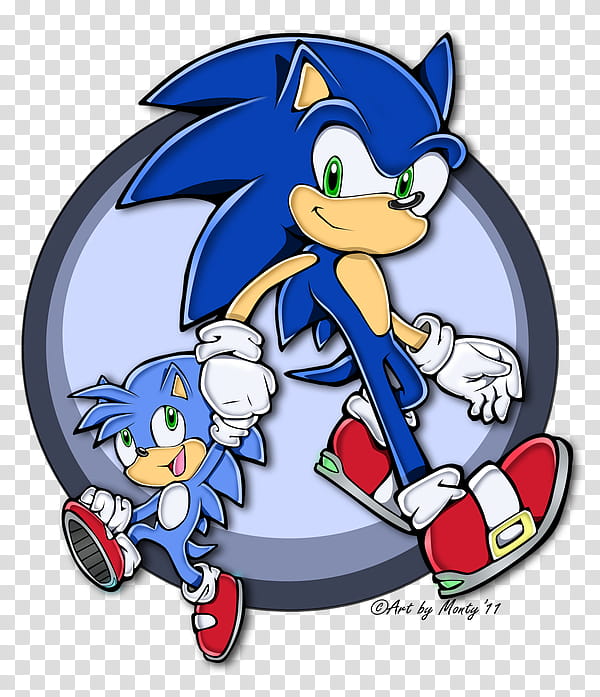 .:Sonic and Monty channel:., Sonic The Hedgehog transparent background PNG clipart