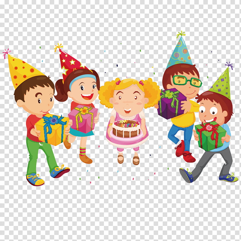 kids birthday party clip art
