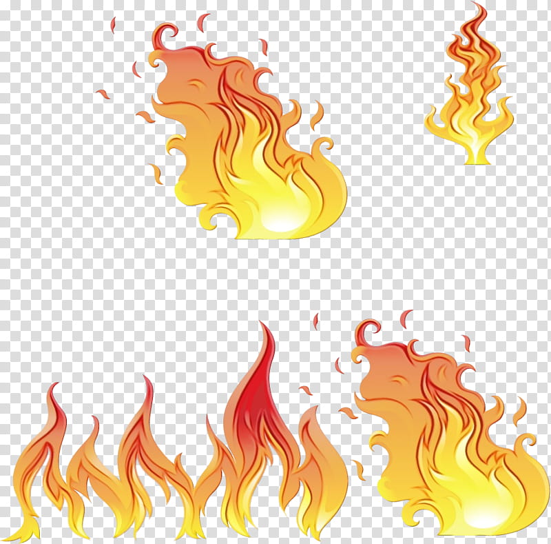 Orange, Watercolor, Paint, Wet Ink, Flame, Yellow, Fire, Hair Coloring transparent background PNG clipart