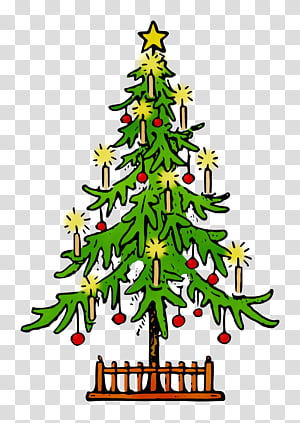 Christmas tree, Watercolor, Paint, Wet Ink, Colorado Spruce, Christmas Decoration, Oregon Pine, Christmas Ornament transparent background PNG clipart thumbnail