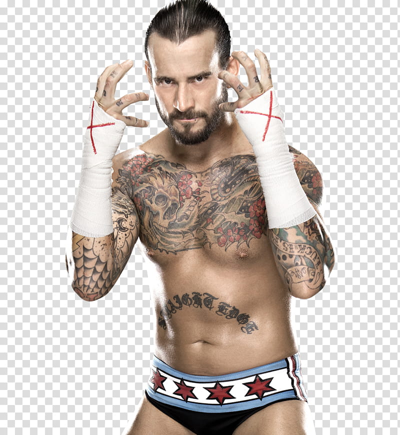 CM Punk Render transparent background PNG clipart