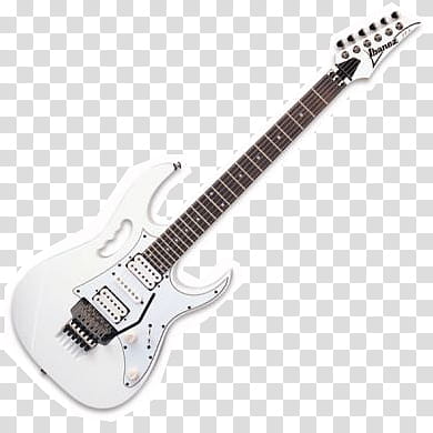 Guitarras, white and brown electric guitar transparent background PNG clipart