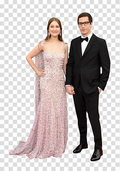 Andy Samberg y Joanna transparent background PNG clipart