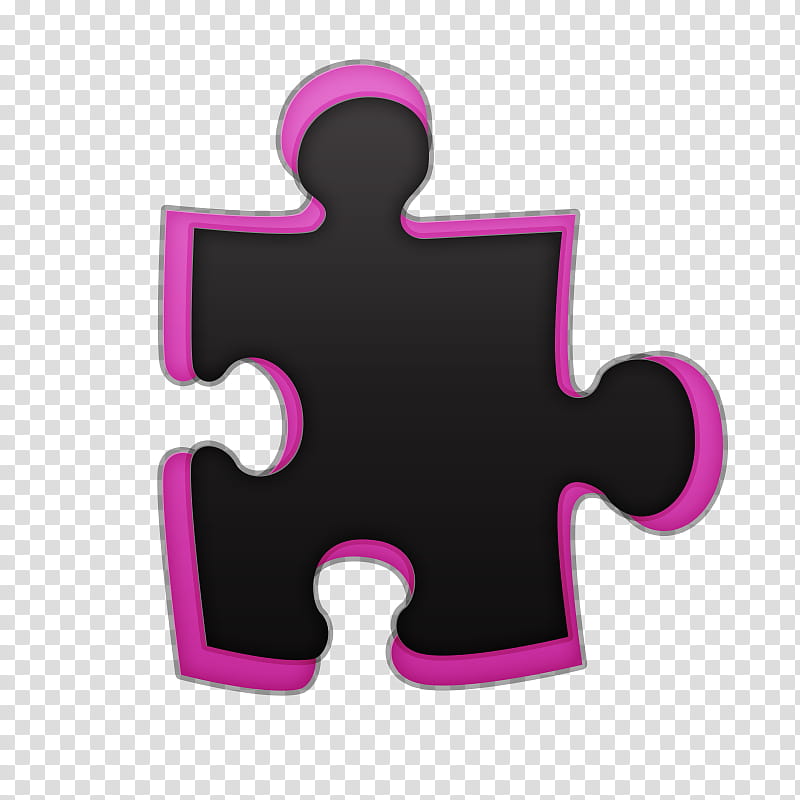 Formas, black and purple jigsaw puzzle piece transparent background PNG clipart